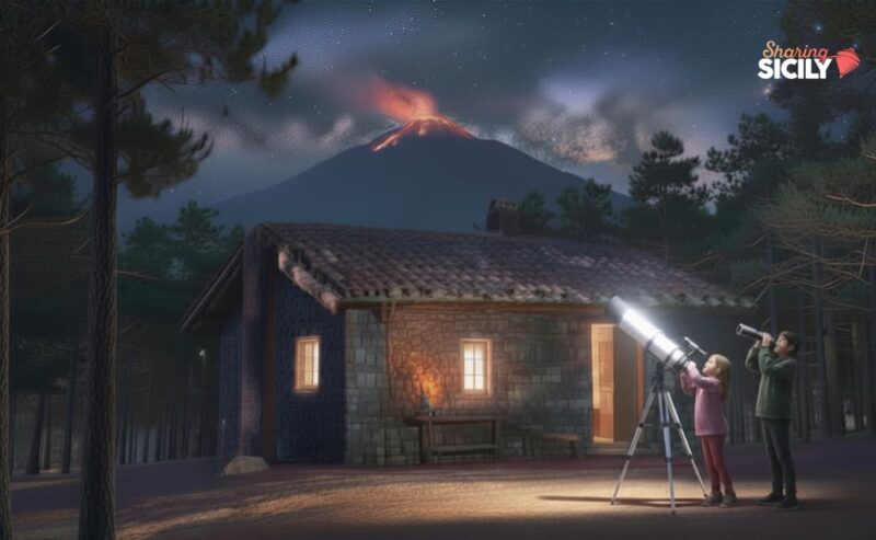Trekking sull’Etna al tramonto e cena in rifugio sotto le stelle